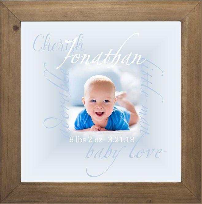 baby boy frame