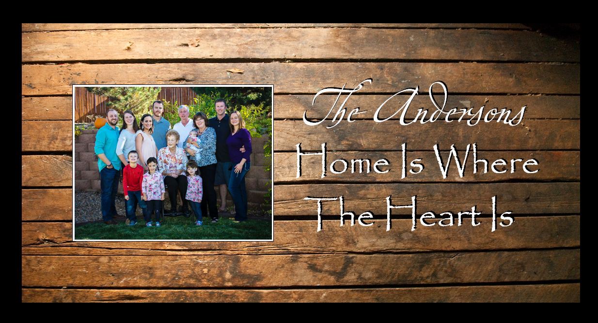 Home Is Where The Heart Rustic
