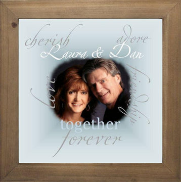 Romance Forever Brown Frame(12X12)
