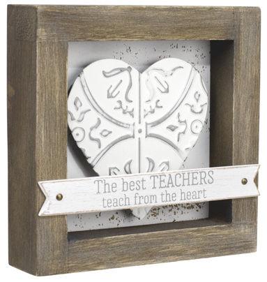 The best teachers teach from the heart
