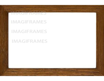 Blank - You Design It 4X6 Brown Frame (4X6)