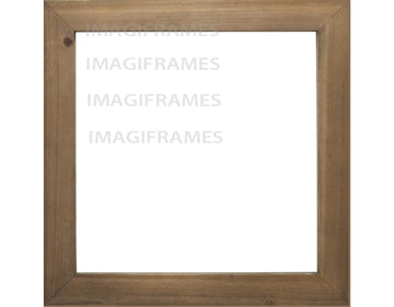 Good Vibes Only Brown Frame (12X12) $42