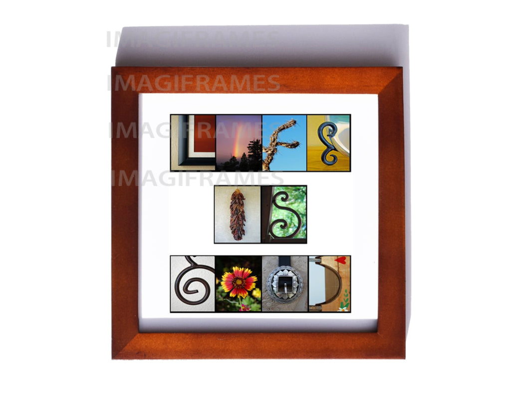 Life Is Good Southwestern Brown Frame (5X5)