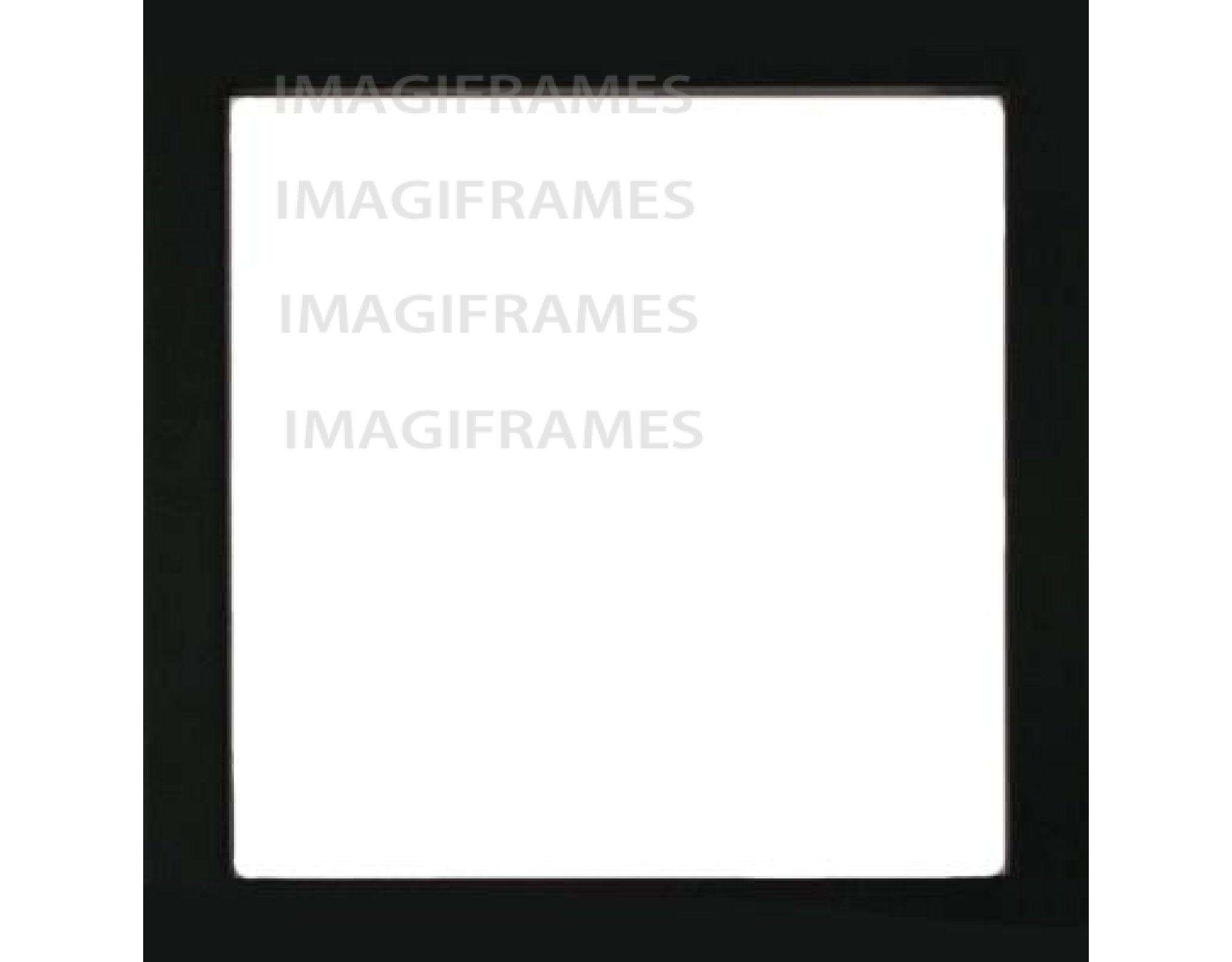 Pretty Witty Wise Sepia Black Frame (5X5)